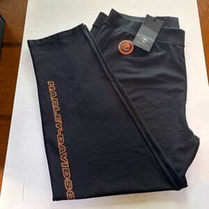 NWT Men's 2X Harley-Davidson Black Logo Sweatpants